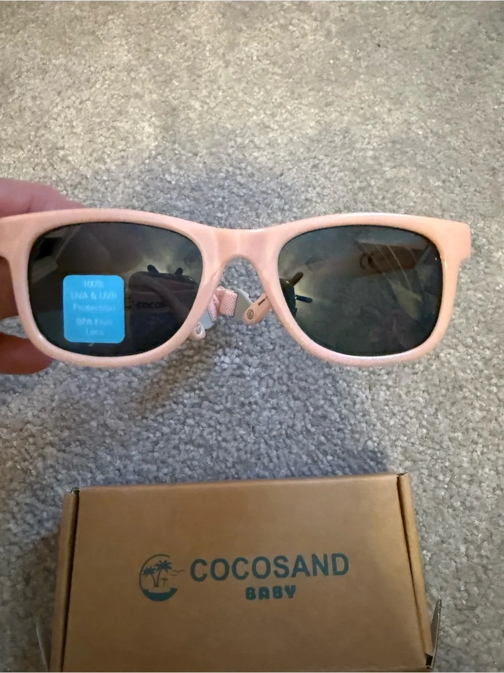 Baby Pink Kids Sunglasses - UV Protection